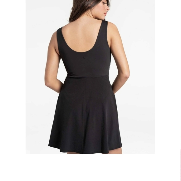 Lole Momentum Romper Dress With Pockets Black Size Medium - Picture 13 of 13